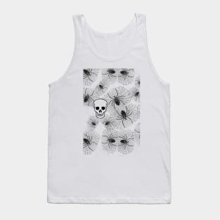 Spiders and Skulls Tank Top